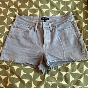 J. Crew Mercantile Mid-Rise Periwinkle Shorts